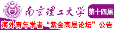 插烂骚逼的小骚逼南京理工大学第十四届海外青年学者紫金论坛诚邀海内外英才！